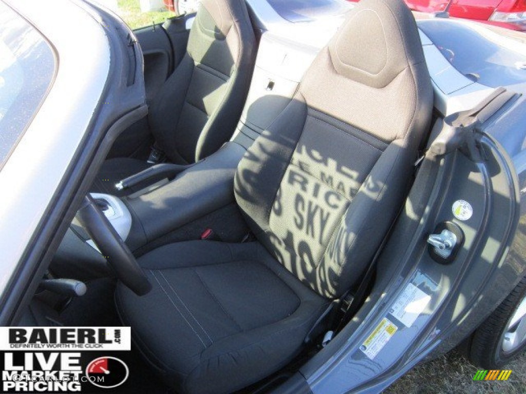 2008 Sky Roadster - Techno Gray / Black photo #13