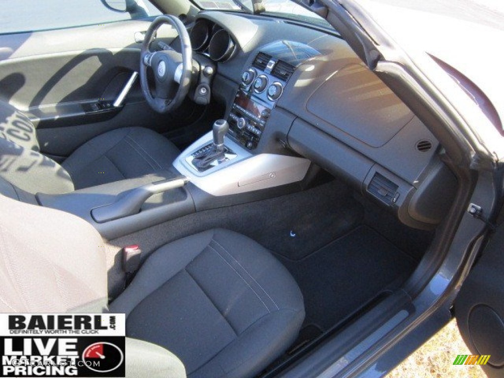 2008 Sky Roadster - Techno Gray / Black photo #14