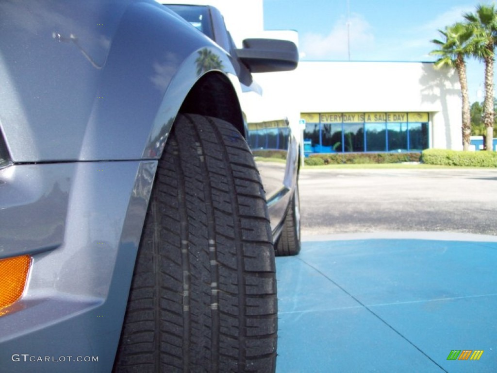 2007 Mustang V6 Premium Convertible - Tungsten Grey Metallic / Light Graphite photo #14