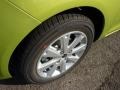 2011 Lime Squeeze Metallic Ford Fiesta SE Hatchback  photo #9