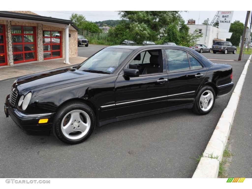 Black 1999 Mercedes-Benz E 300TD Sedan Exterior Photo #51785888