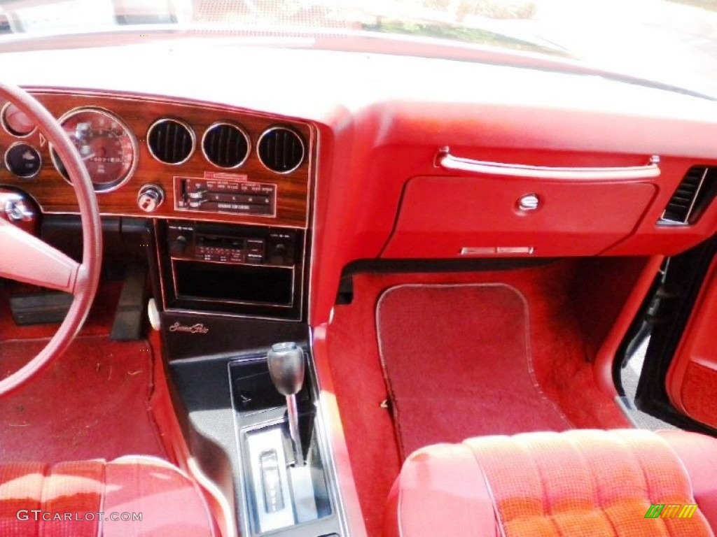 1976 Pontiac Grand Prix Standard Grand Prix Model Red Dashboard Photo #51786134