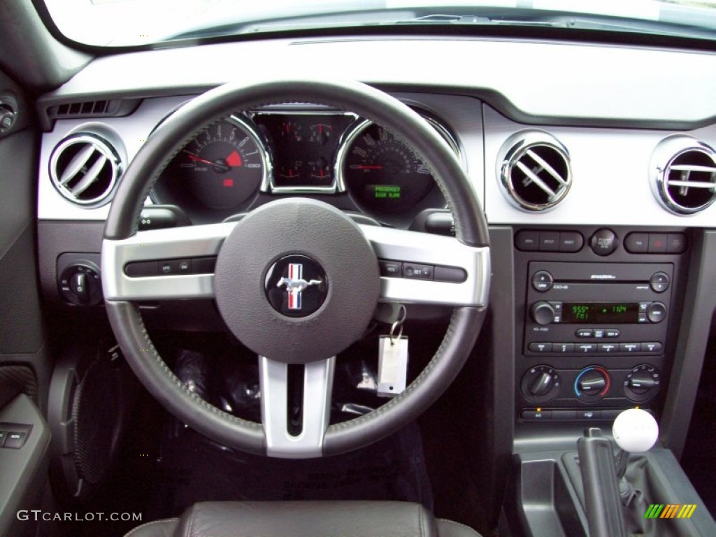 2007 Mustang GT Premium Coupe - Tungsten Grey Metallic / Dark Charcoal photo #21