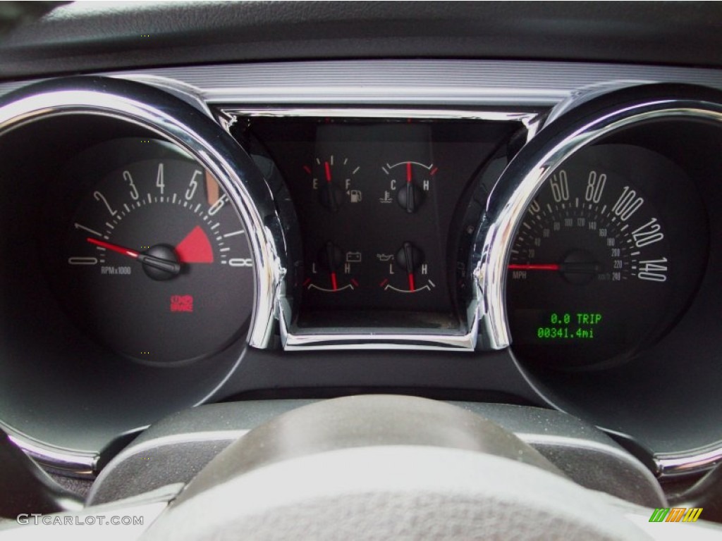 2007 Mustang GT Premium Coupe - Tungsten Grey Metallic / Dark Charcoal photo #22