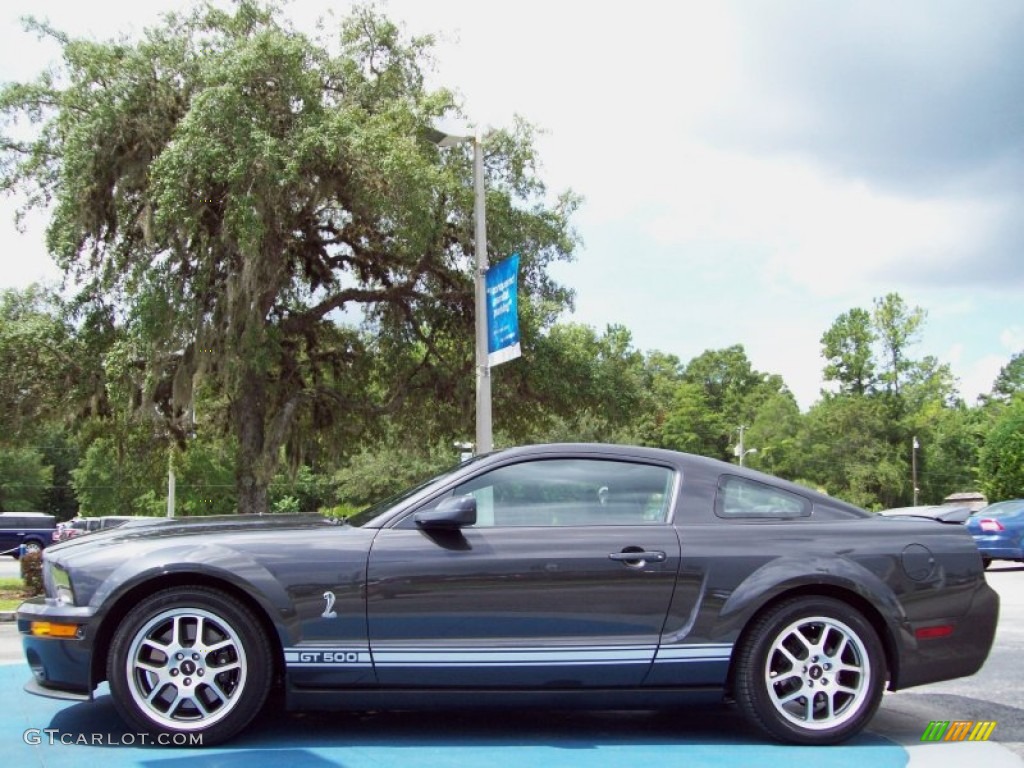Alloy Metallic 2009 Ford Mustang Shelby GT500 Coupe Exterior Photo #51786983
