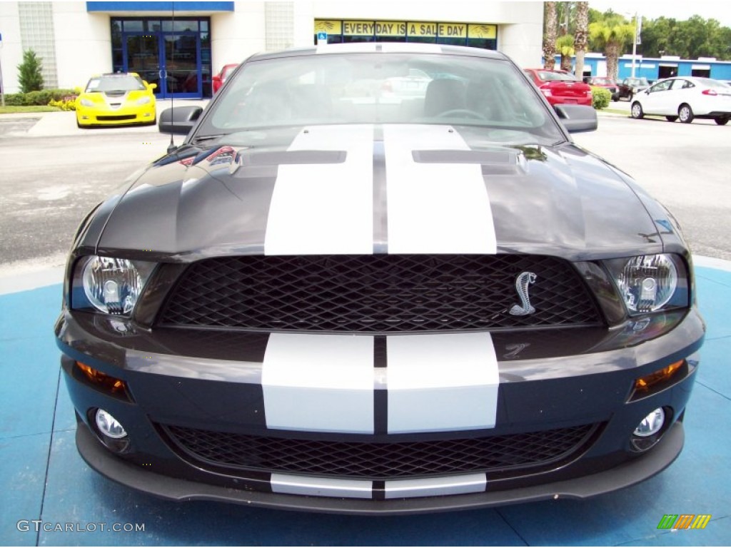 Alloy Metallic 2009 Ford Mustang Shelby GT500 Coupe Exterior Photo #51787073