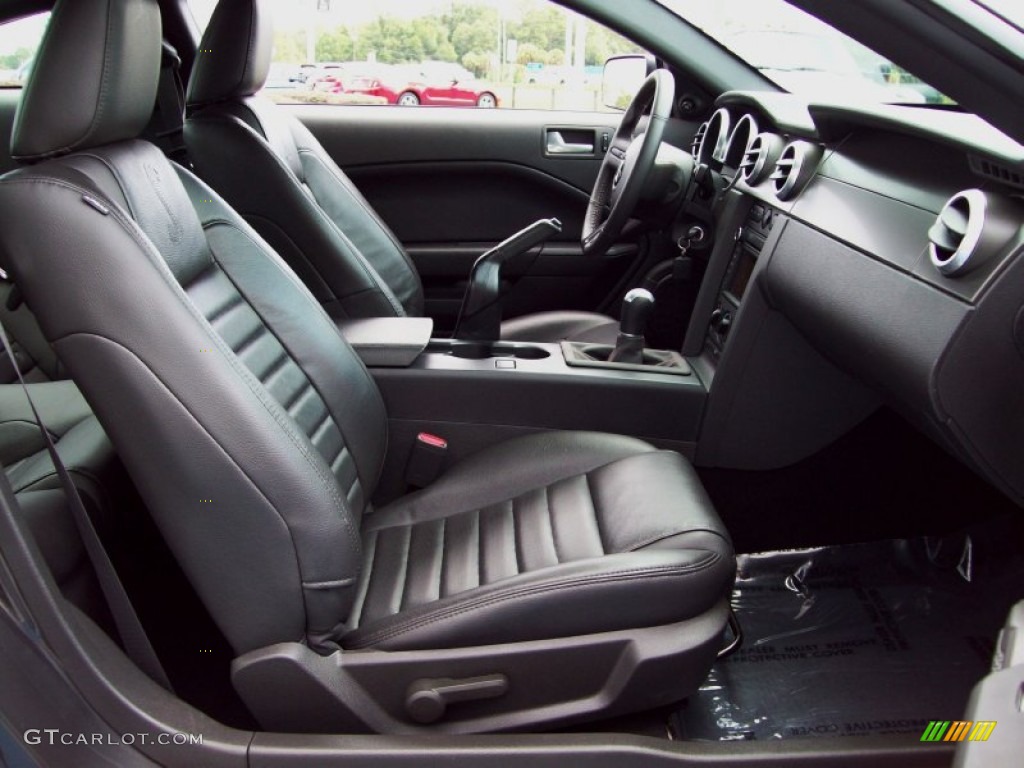 Black/Black Interior 2009 Ford Mustang Shelby GT500 Coupe Photo #51787181