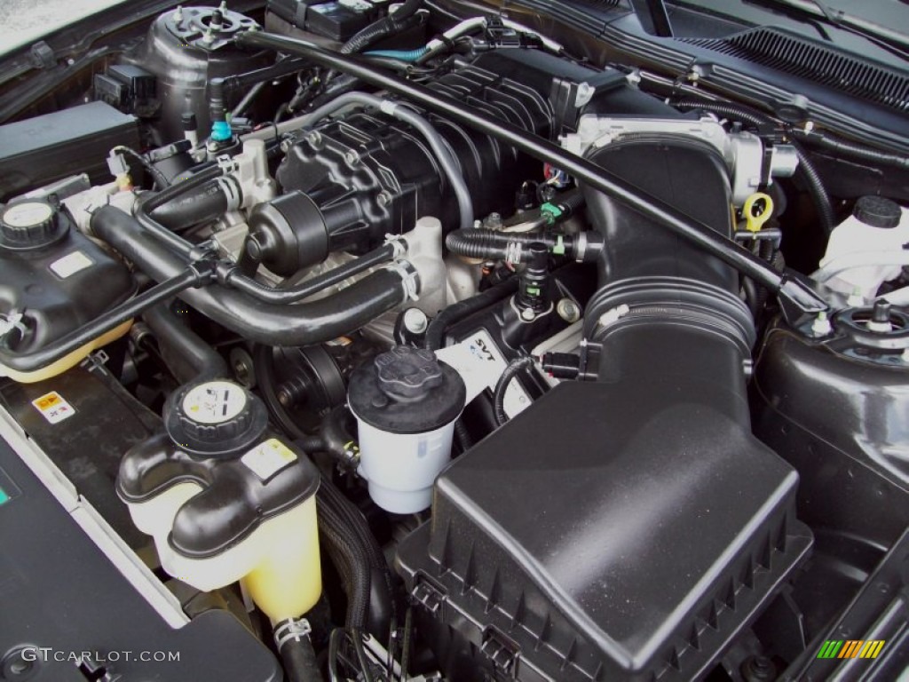 2009 Ford Mustang Shelby GT500 Coupe 5.4 Liter Supercharged DOHC 32-Valve V8 Engine Photo #51787346