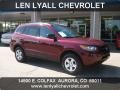 Dark Cherry - Santa Fe GLS 4WD Photo No. 1