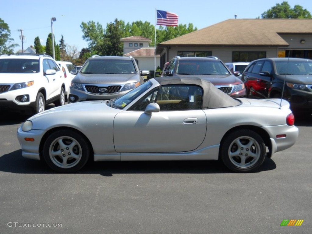 1999 MX-5 Miata LP Roadster - Highlight Silver Metallic / Tan photo #2