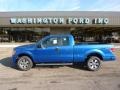 2011 Blue Flame Metallic Ford F150 STX SuperCab 4x4  photo #1