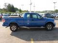 2011 Blue Flame Metallic Ford F150 STX SuperCab 4x4  photo #5