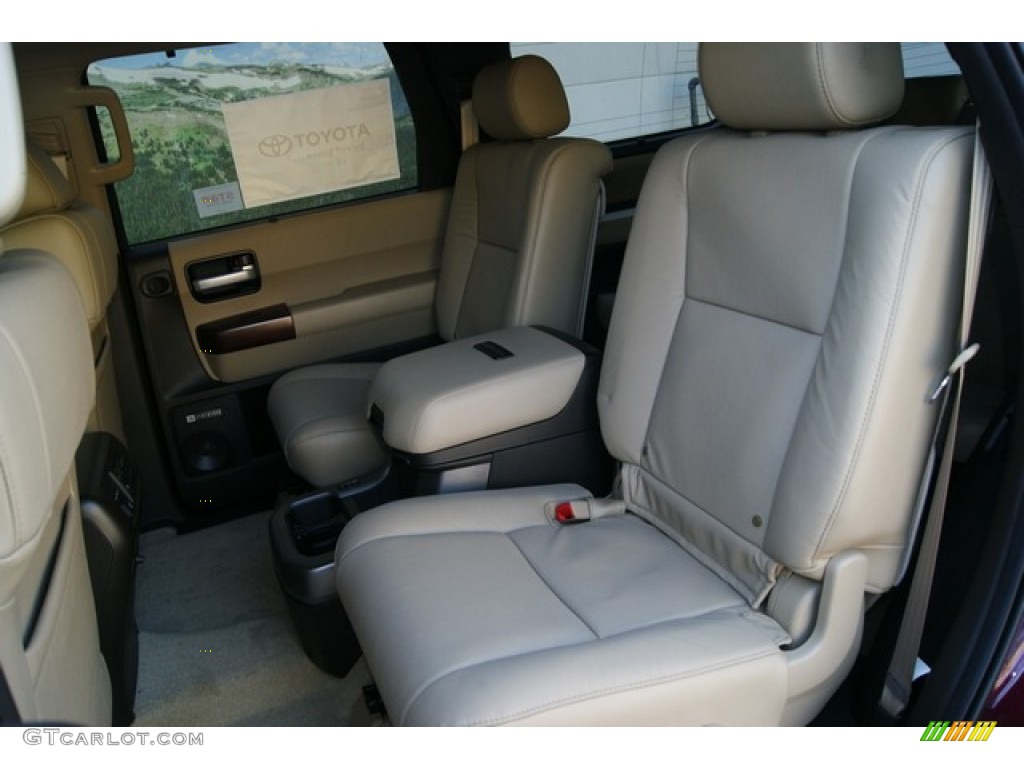 Sand Beige Interior 2011 Toyota Sequoia Platinum 4WD Photo #51789461