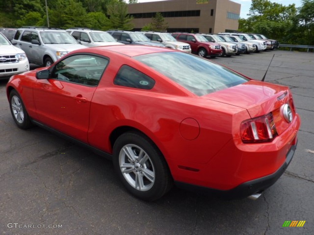 2012 Mustang V6 Coupe - Race Red / Charcoal Black photo #4