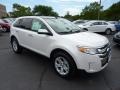 2011 White Platinum Tri-Coat Ford Edge SEL  photo #1