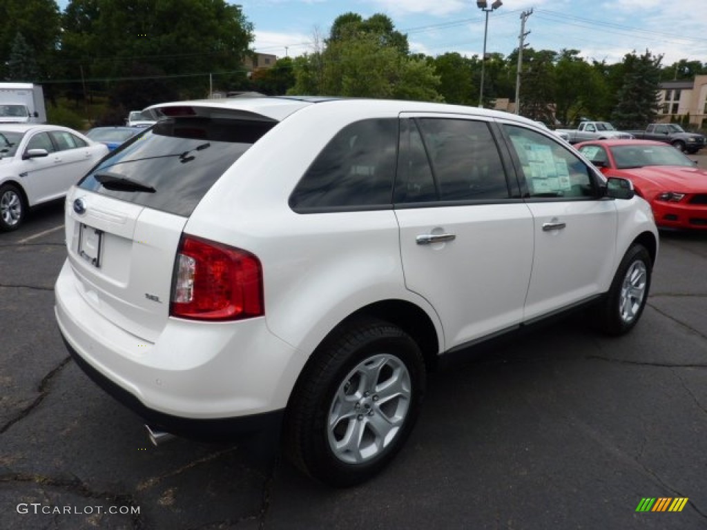 2011 Edge SEL - White Platinum Tri-Coat / Charcoal Black photo #2