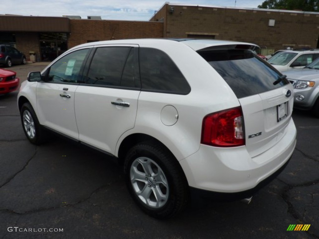 2011 Edge SEL - White Platinum Tri-Coat / Charcoal Black photo #4