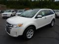 2011 White Platinum Tri-Coat Ford Edge SEL  photo #5