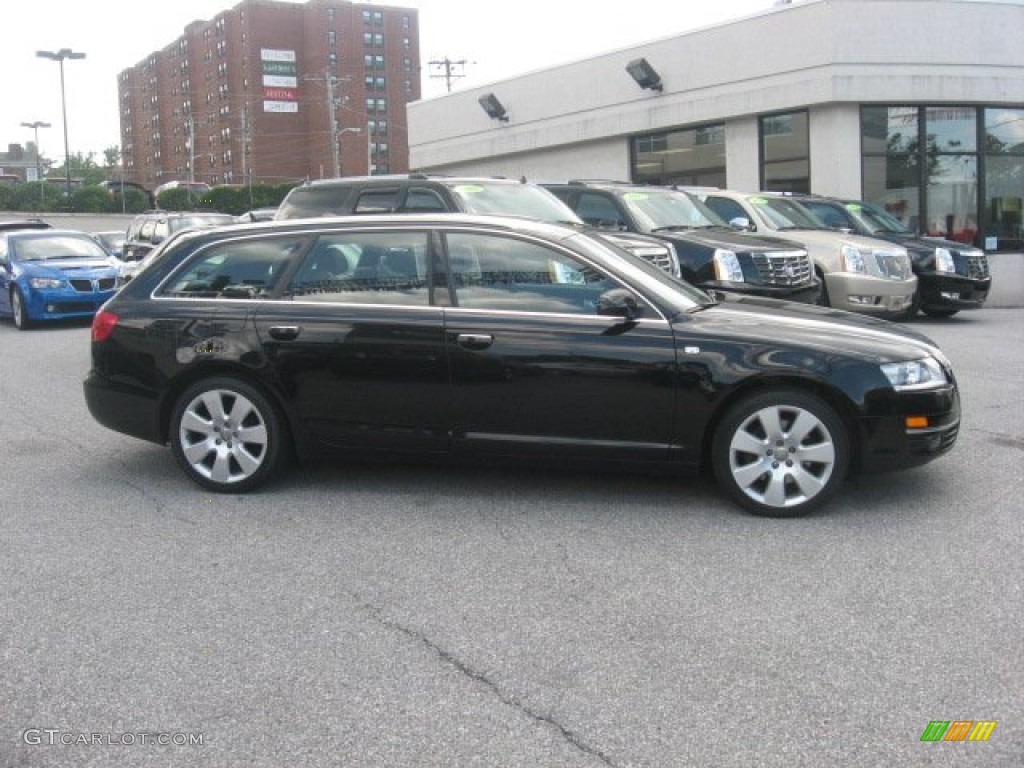 Brilliant Black 2006 Audi A6 3.2 quattro Avant Exterior Photo #51792122