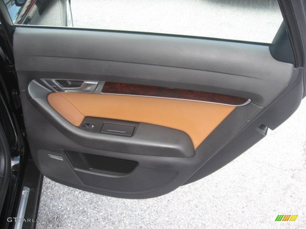 2006 Audi A6 3.2 quattro Avant Amaretto Door Panel Photo #51792386