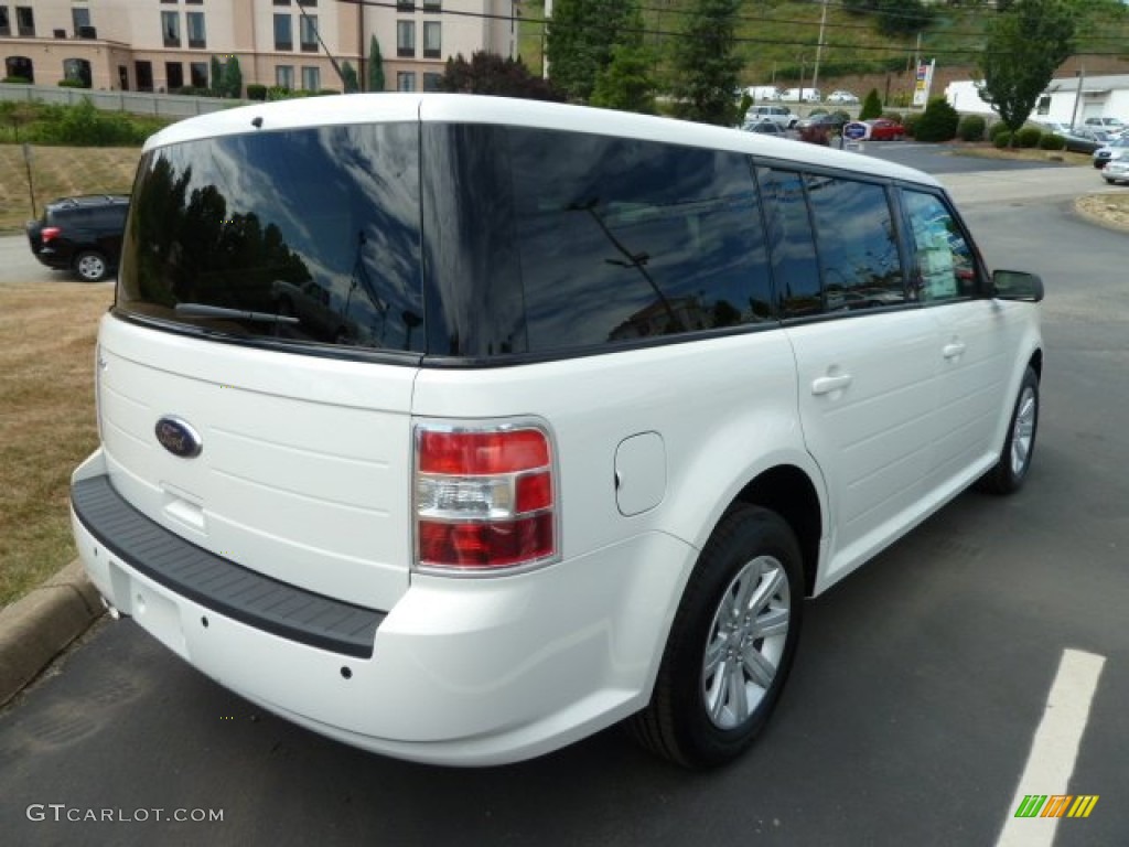 White Suede 2012 Ford Flex SE Exterior Photo #51792578