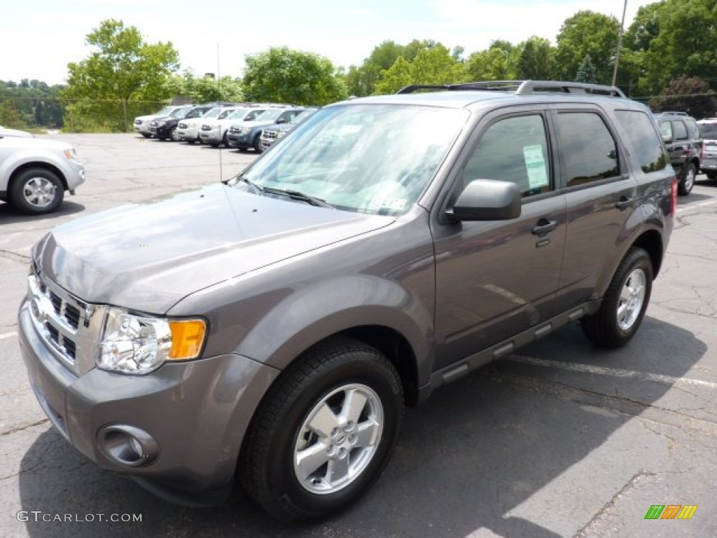 2012 Escape XLT - Sterling Gray Metallic / Charcoal Black photo #5