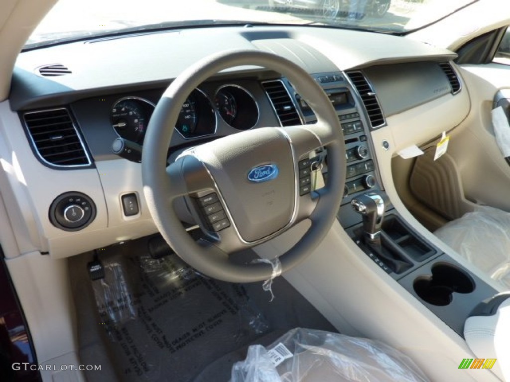 2011 Ford Taurus SE Light Stone Dashboard Photo #51793305