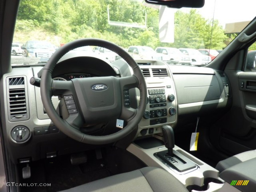 2012 Ford Escape XLT Charcoal Black Dashboard Photo #51793361
