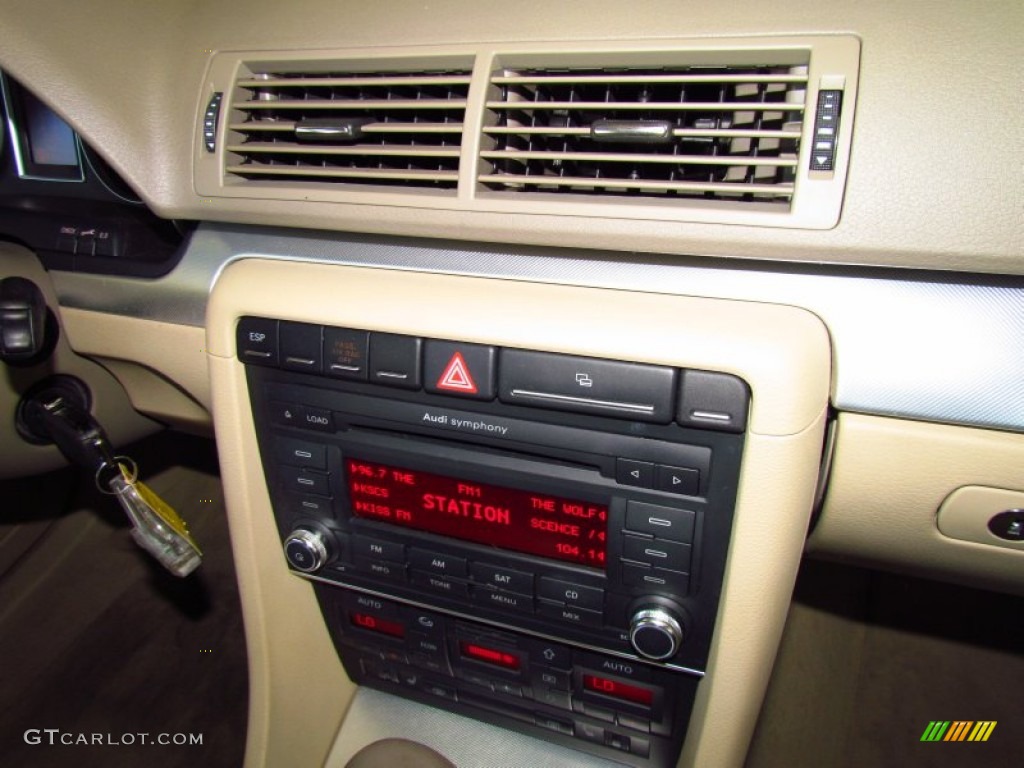 2008 A4 2.0T S-Line Sedan - Brilliant Black / Beige photo #15