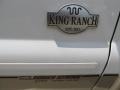 2011 White Platinum Tri-Coat Metallic Ford F350 Super Duty King Ranch Crew Cab 4x4  photo #3