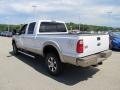 2011 White Platinum Tri-Coat Metallic Ford F350 Super Duty King Ranch Crew Cab 4x4  photo #9