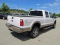 2011 White Platinum Tri-Coat Metallic Ford F350 Super Duty King Ranch Crew Cab 4x4  photo #11