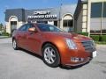 Hot Lava Orange 2008 Cadillac CTS Hot Lava Edition Sedan