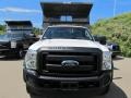 Oxford White - F550 Super Duty XL Regular Cab 4x4 Dump Truck Photo No. 4