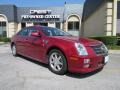 2011 Crystal Red Tintcoat Cadillac STS V6 Luxury  photo #1