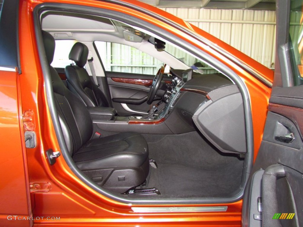 2008 CTS Hot Lava Edition Sedan - Hot Lava Orange / Ebony photo #9