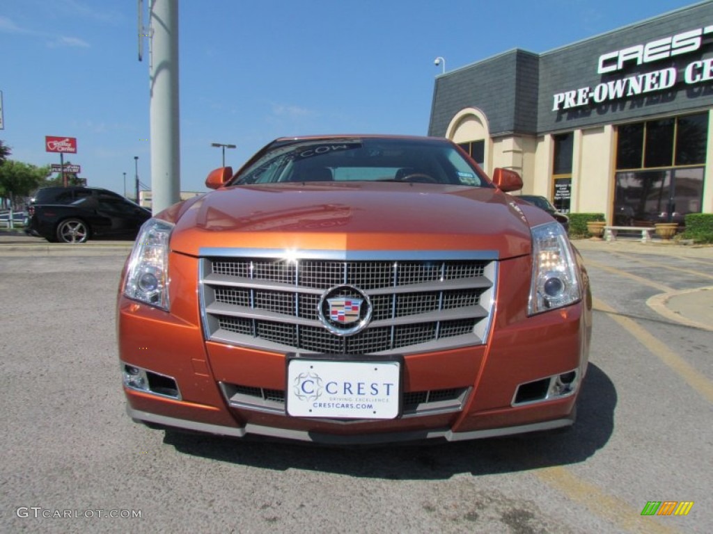 2008 CTS Hot Lava Edition Sedan - Hot Lava Orange / Ebony photo #2