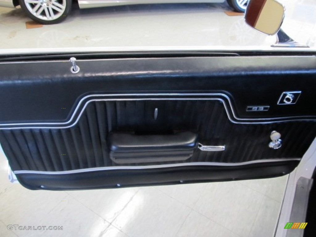 1971 Chevrolet Chevelle Malibu 400 Convertible Black Door Panel Photo #51795329