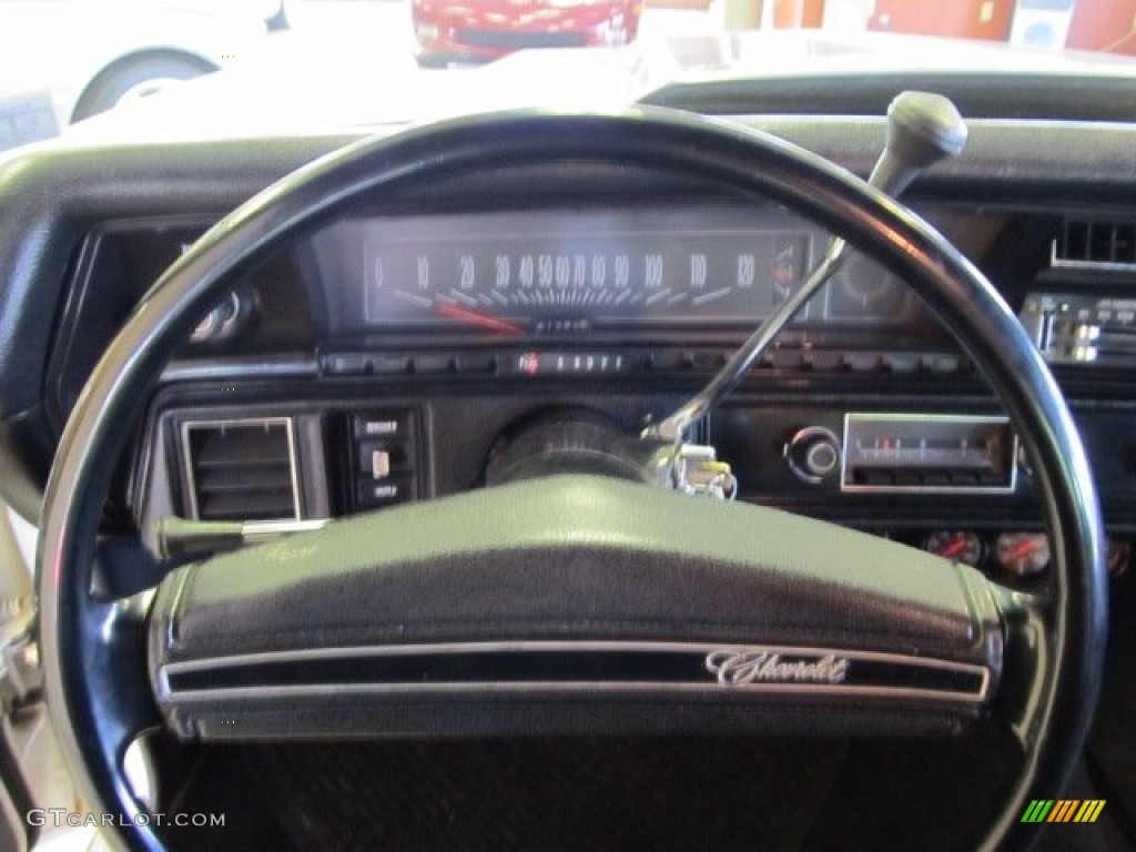 1971 Chevrolet Chevelle Malibu 400 Convertible Black Steering Wheel Photo #51795413