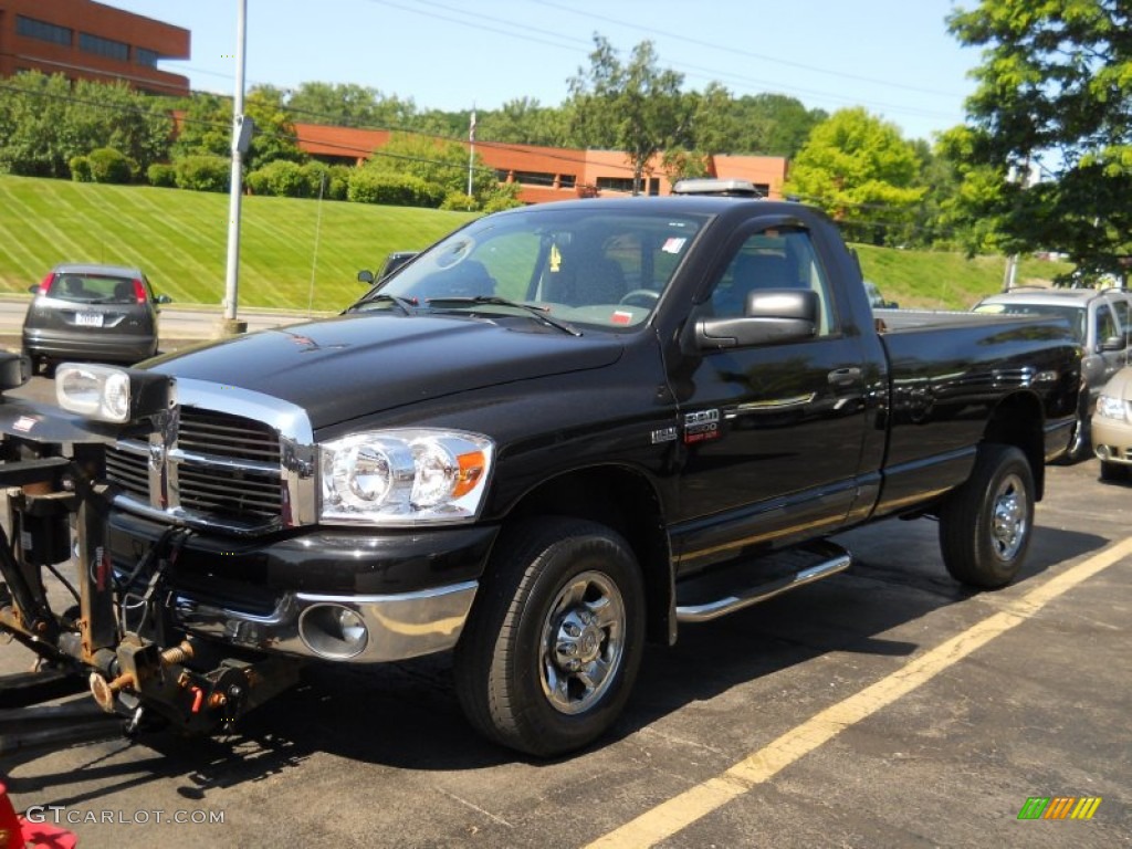 Brilliant Black Dodge Ram 2500