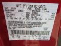 G2: Vivid Red Metallic 2006 Mercury Mariner Convenience 4WD Color Code