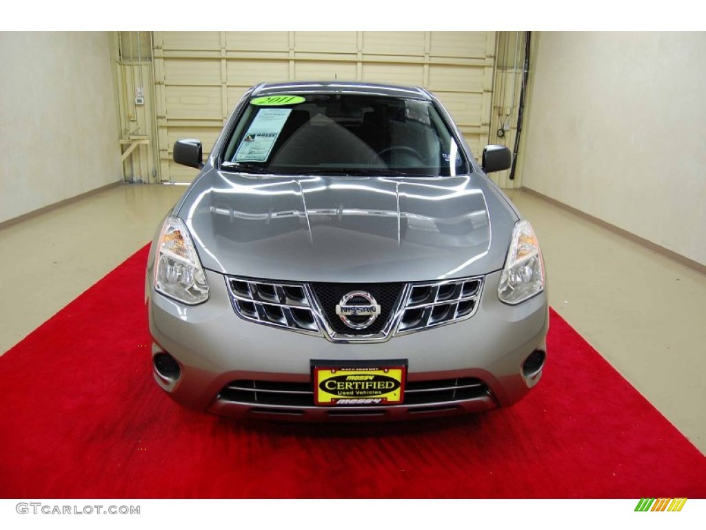 2011 Rogue S - Platinum Graphite / Black photo #2