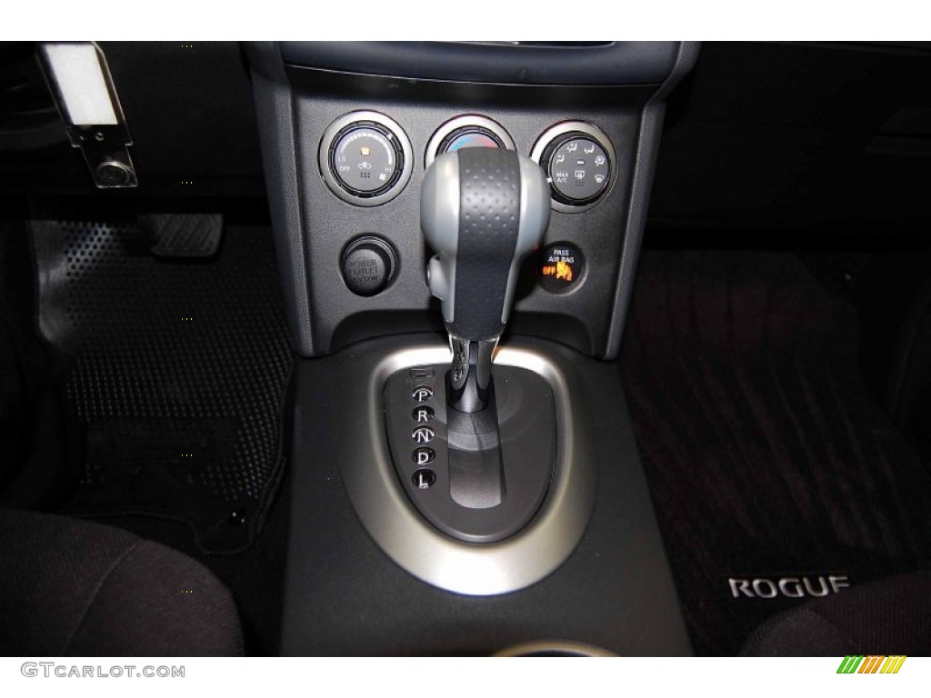 2011 Rogue S - Platinum Graphite / Black photo #21