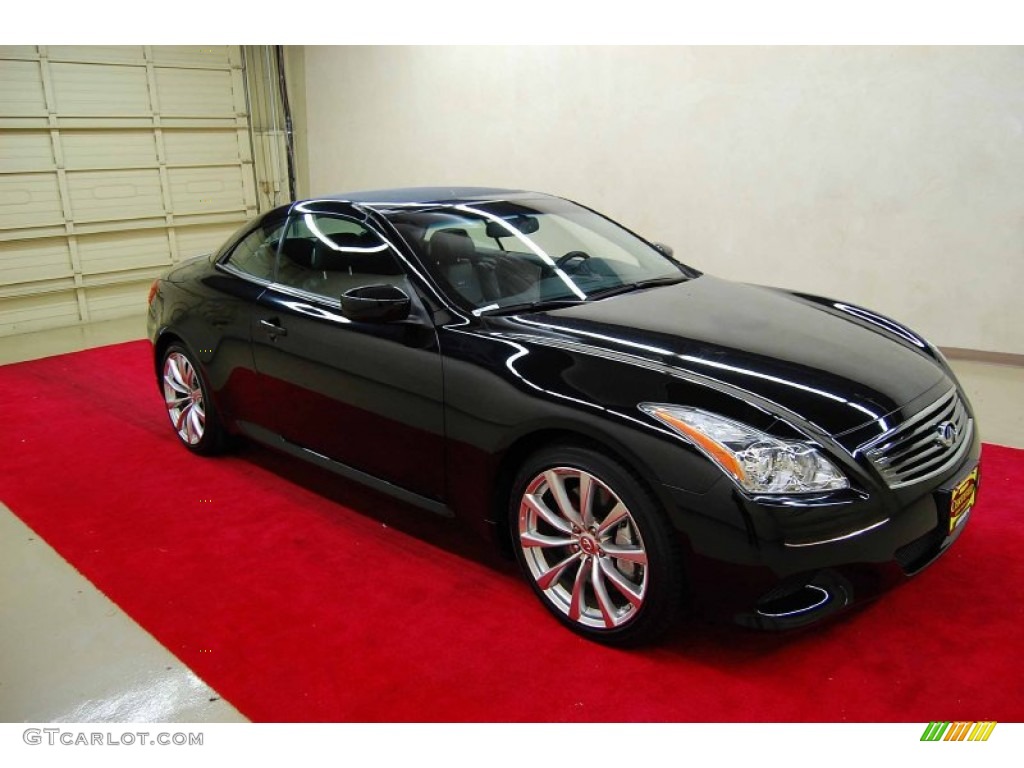 2010 G 37 S Sport Convertible - Obsidian Black / Graphite photo #1