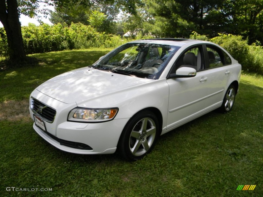 Ice White 2008 Volvo S40 2.4i Exterior Photo #51798650