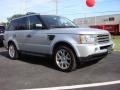 2008 Zermatt Silver Metallic Land Rover Range Rover Sport HSE  photo #2