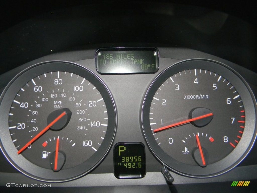 2008 Volvo S40 2.4i Gauges Photo #51798869