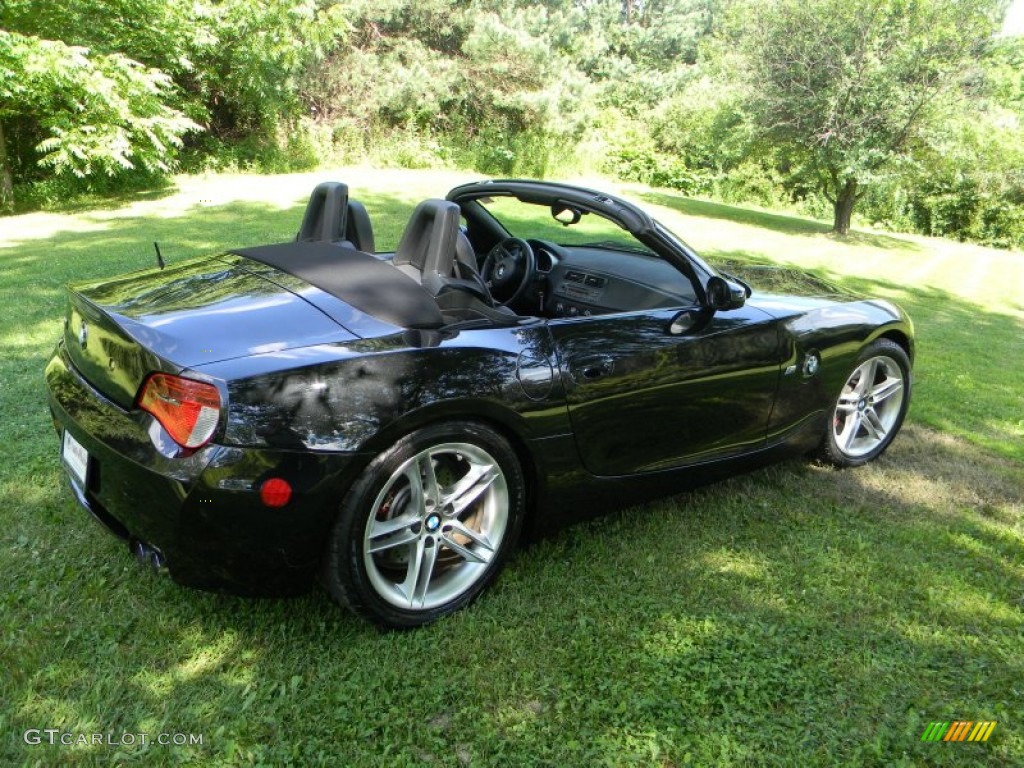 Black Sapphire Metallic 2007 BMW M Roadster Exterior Photo #51799145