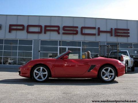2007 Boxster  - Guards Red / Sand Beige photo #1