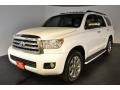 2008 Super White Toyota Sequoia Limited  photo #1